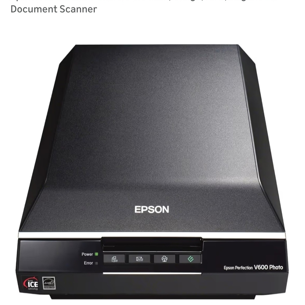 Epson V600 Scanner in Black